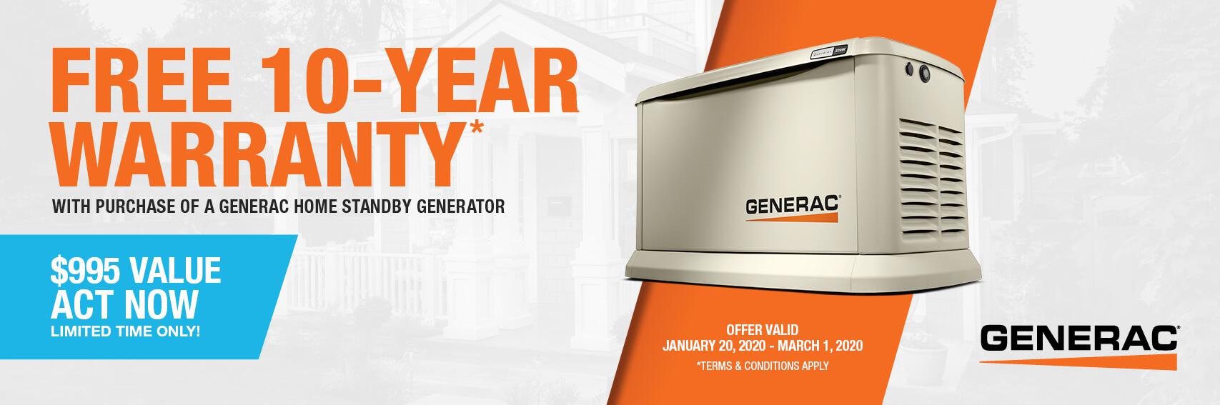 Homestandby Generator Deal | Warranty Offer | Generac Dealer | Weedsport, NY